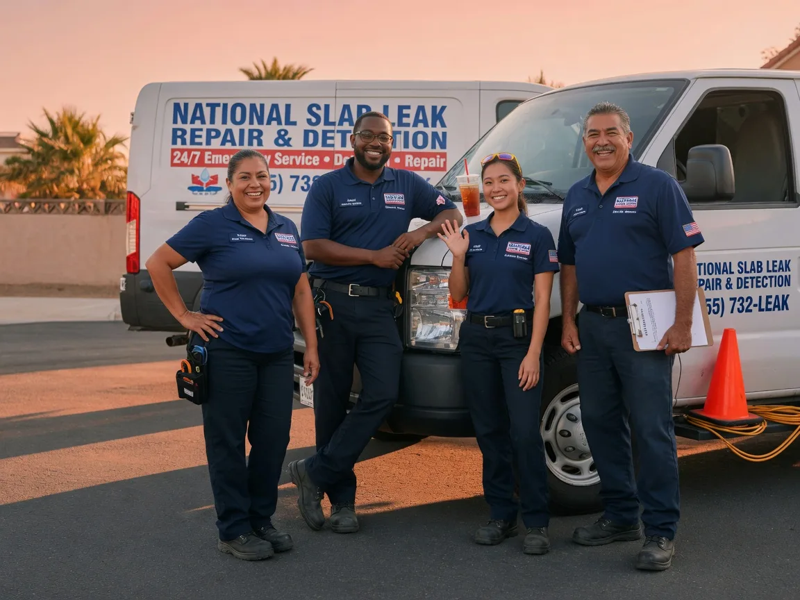 Slab Leak Detection company in Justiceburg, TX